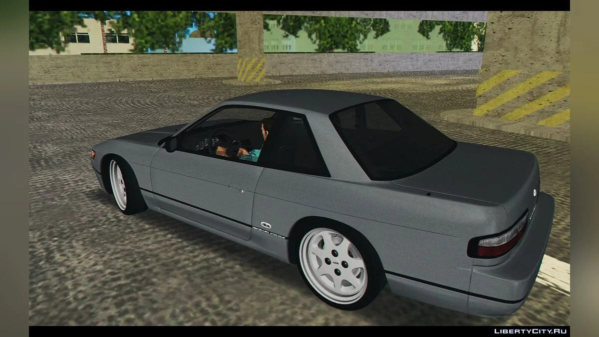 Nissan Silvia S13 K\'s con ruedas personalizadas / GTA Vice City