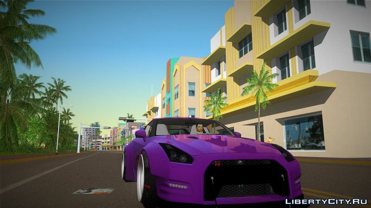 Download Nissan GT-R for GTA Vice City