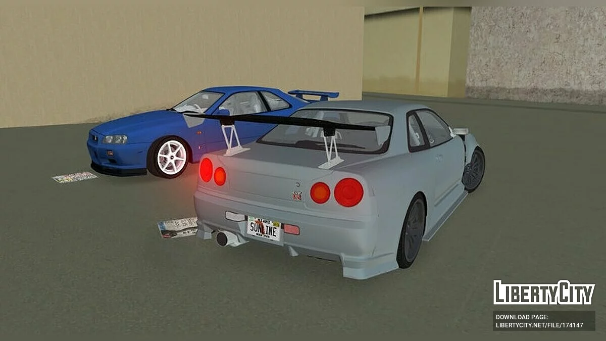 Nissan Skyline GT-R V-Spec R34 \'02 / جي تي إيه فايس سيتي