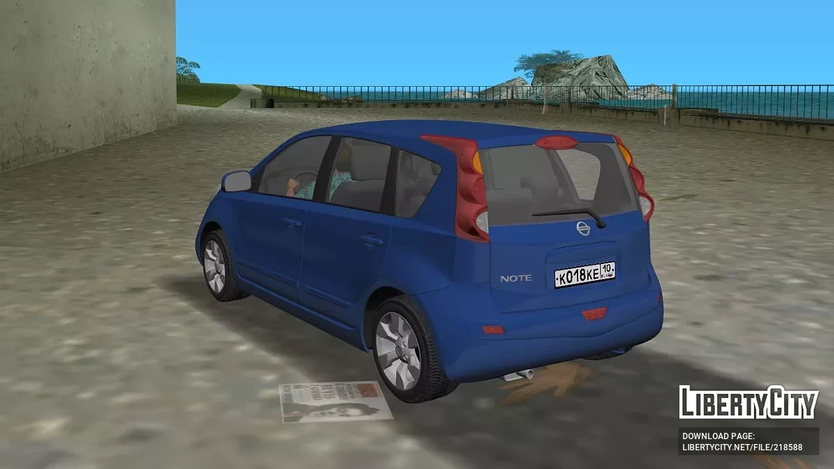 2009-2012 Nissan Note (VC) / 侠盗猎车手:罪恶都市