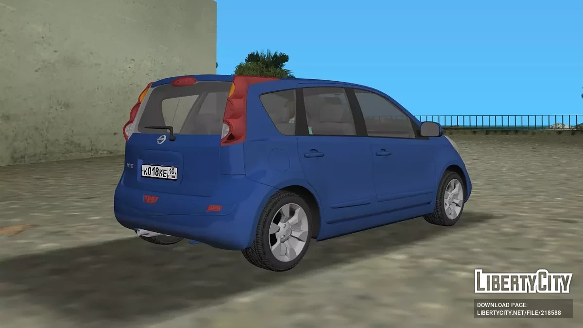 2009-2012 Nissan Note (VC) / 侠盗猎车手:罪恶都市