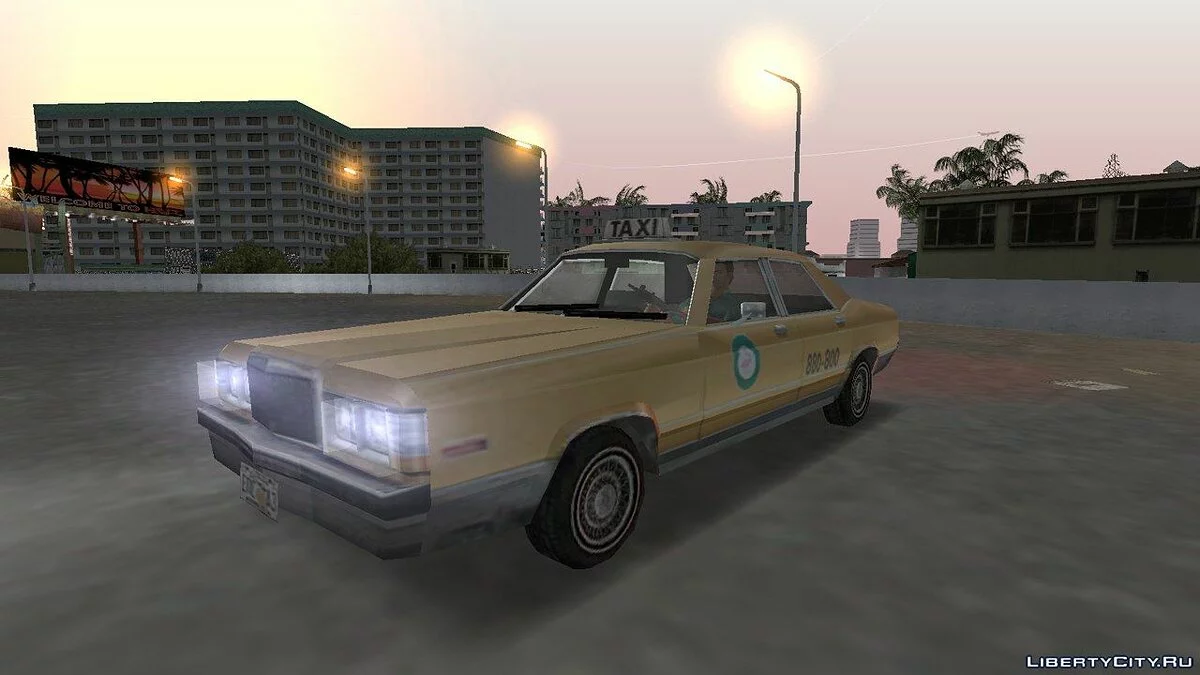 Flamingo Taxi from Driv3r / GTA Vice City