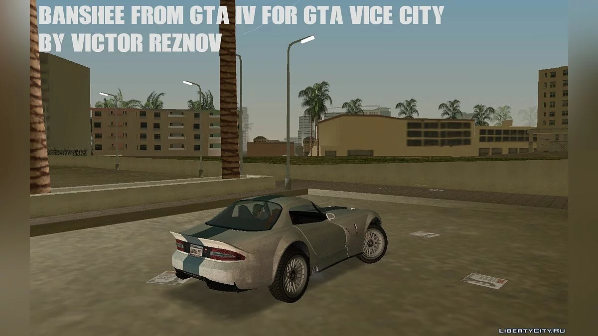 来自 GTA IV 的 Banshee 用于 GTA Vice City / 侠盗猎车手:罪恶都市