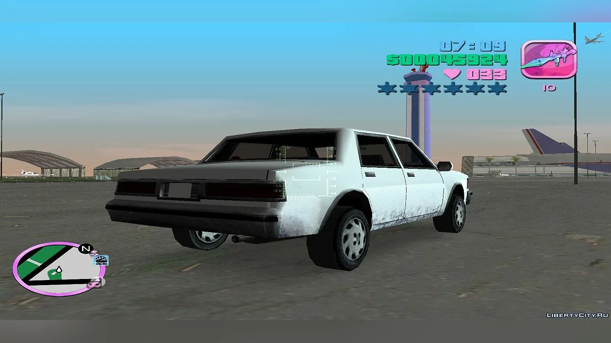 Coche del FBI (San Andreas Beta) (MVL) / GTA Vice City