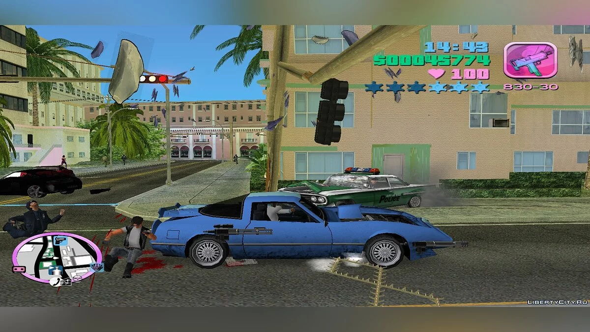 High-speed gun platform Phoenix (MVL) / GTA Vice City