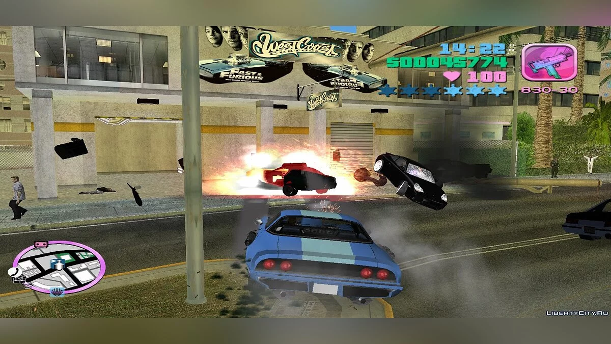 High-speed gun platform Phoenix (MVL) / GTA Vice City