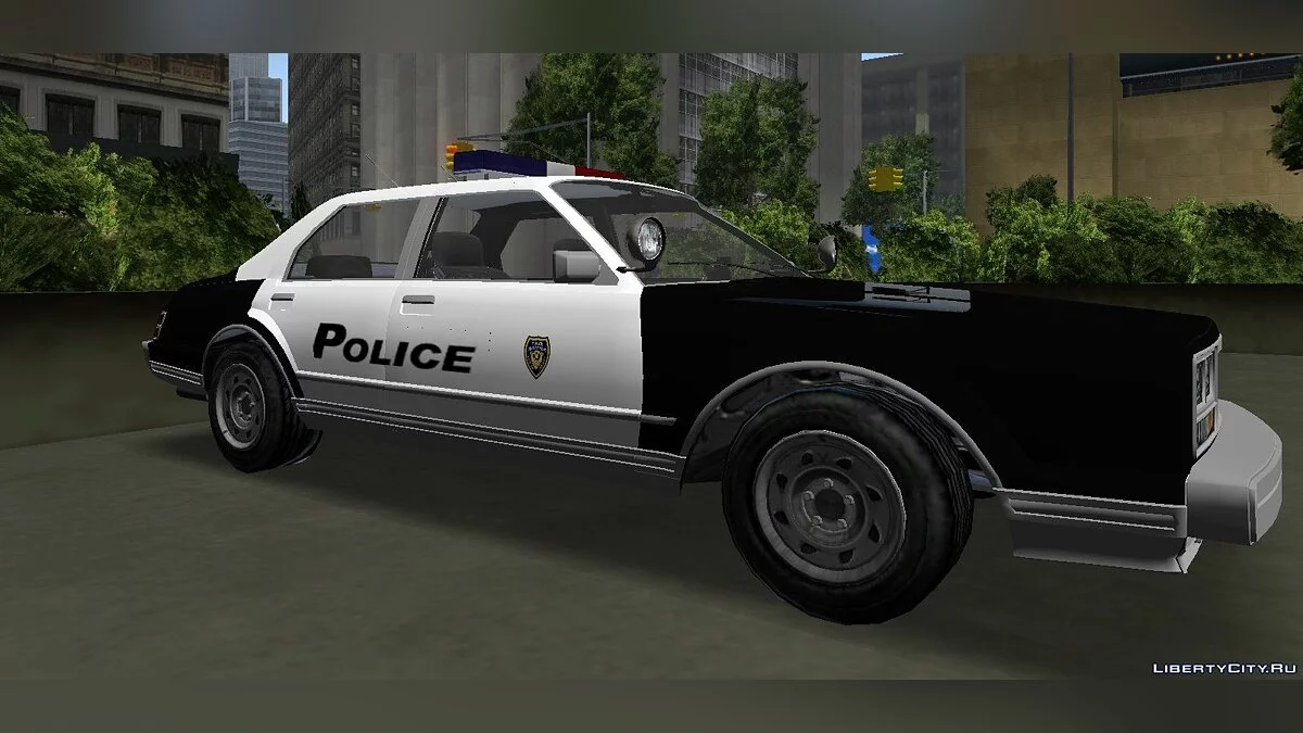 شرطة GTA 5 Albany Esperanto [III/VC] / جي تي إيه فايس سيتي