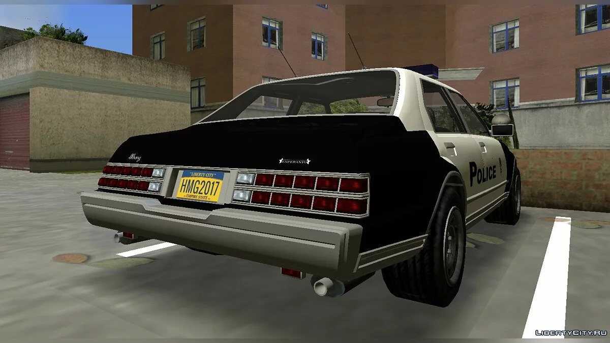 شرطة GTA 5 Albany Esperanto [III/VC] / جي تي إيه فايس سيتي