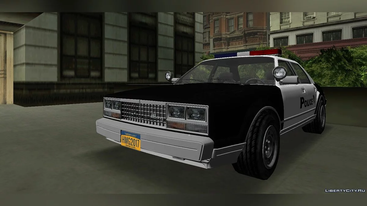 شرطة GTA 5 Albany Esperanto [III/VC] / جي تي إيه فايس سيتي