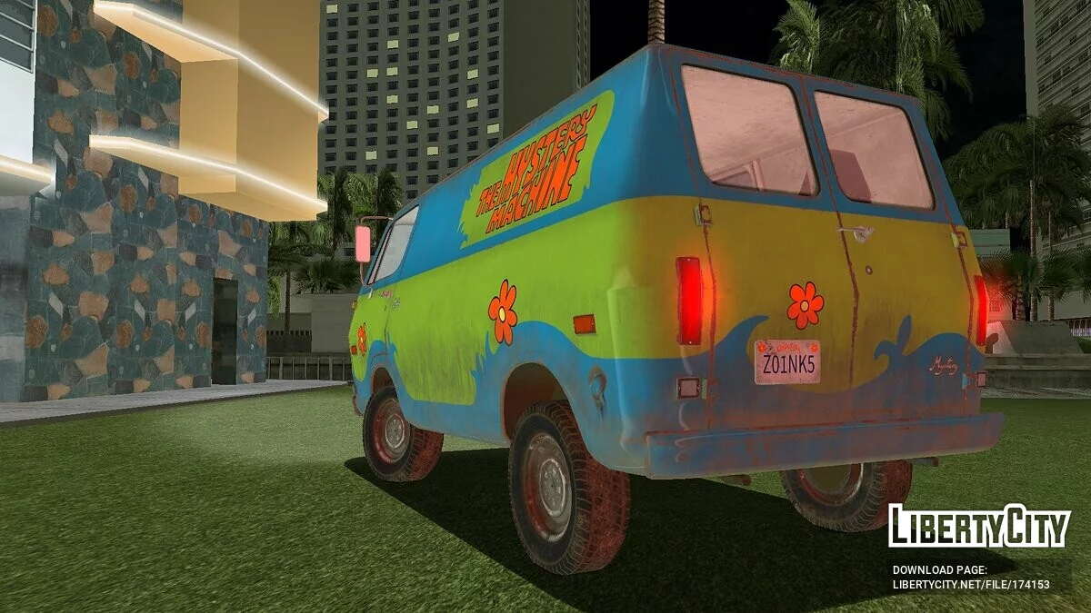 Scooby Doo Mystery Machine / GTA Vice City