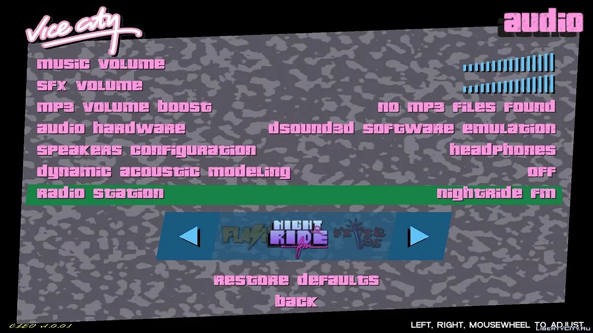 Nightride FM / 侠盗猎车手：罪恶都市