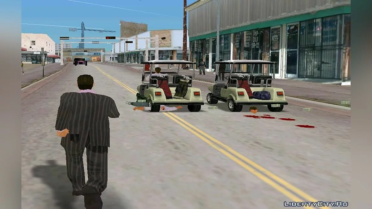 Tous les véhicules dans le trafic / GTA Vice City