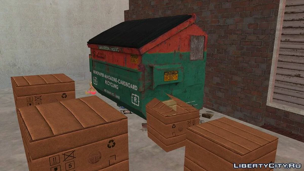 Kontainer Sampah dari GTA 5 / GTA Vice City