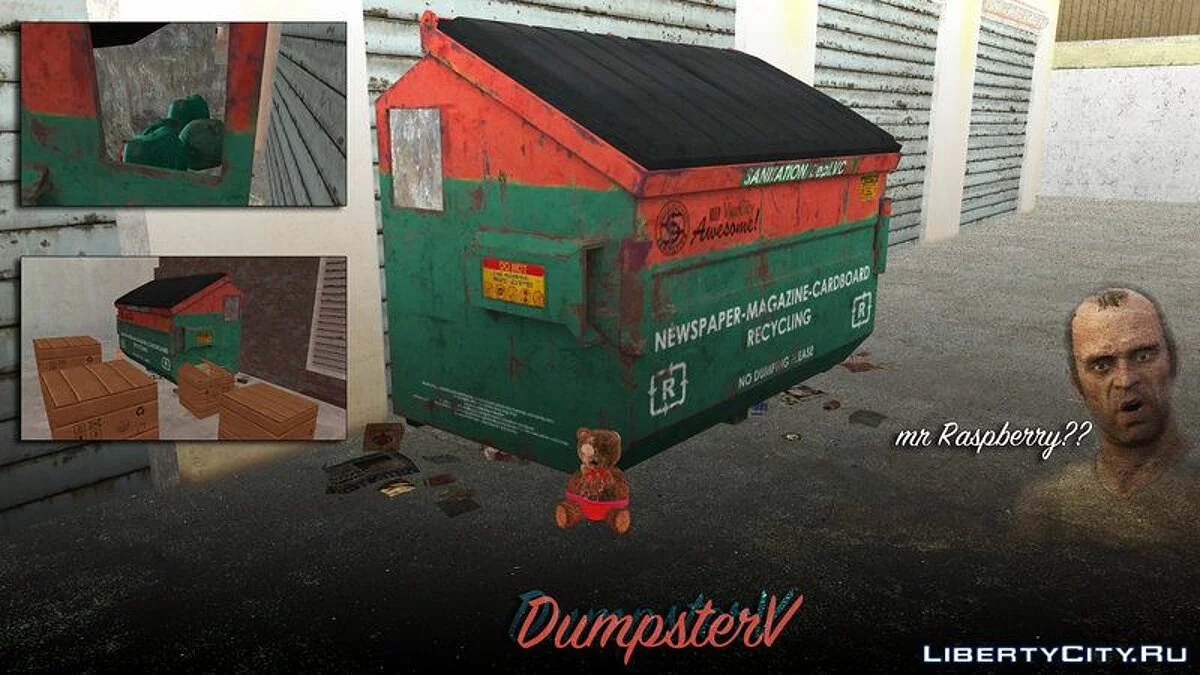 Kontainer Sampah dari GTA 5 / GTA Vice City