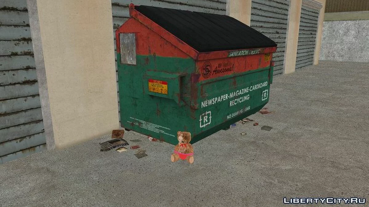 Kontainer Sampah dari GTA 5 / GTA Vice City