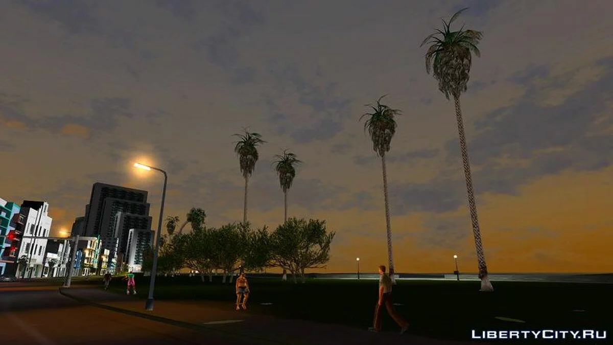 Banyak Vegetasi di Kota / GTA Vice City