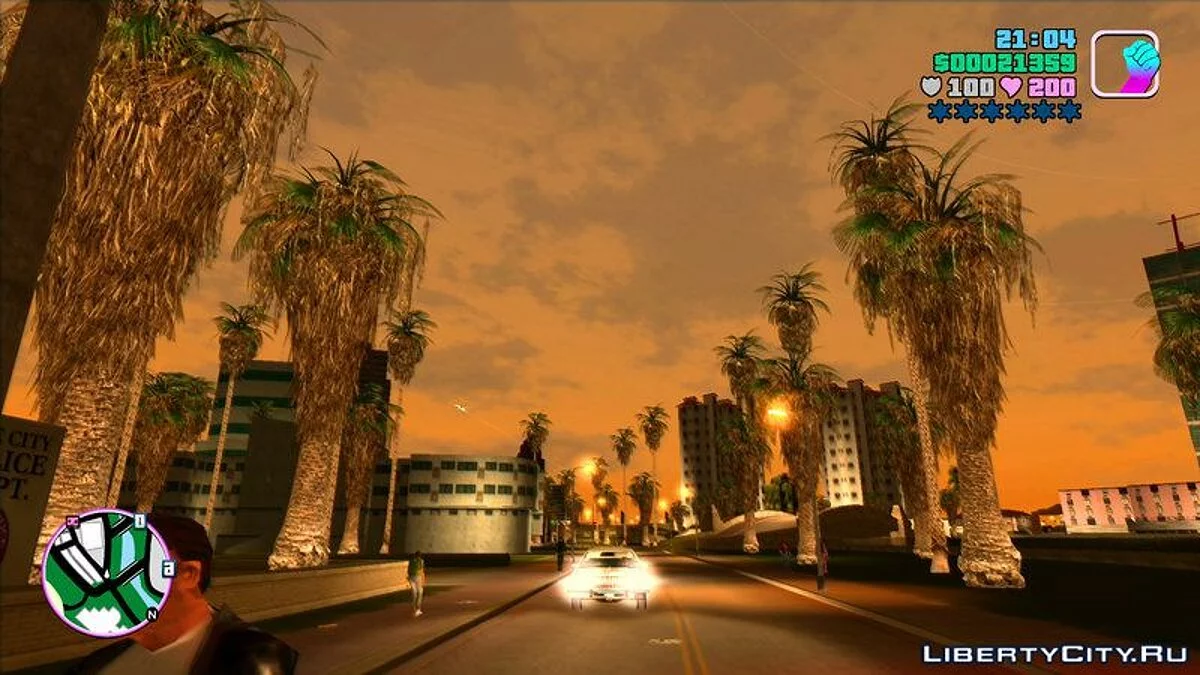 Banyak Vegetasi di Kota / GTA Vice City