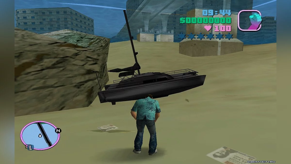 Walking on the Ocean Floor / GTA Vice City