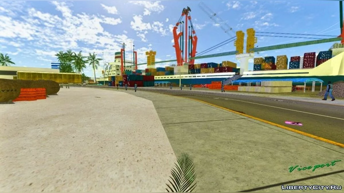 Множество новых объектов / GTA Vice City