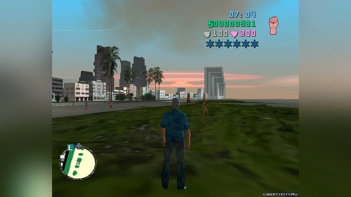 Radioactive Rain and Vampirism / GTA Vice City