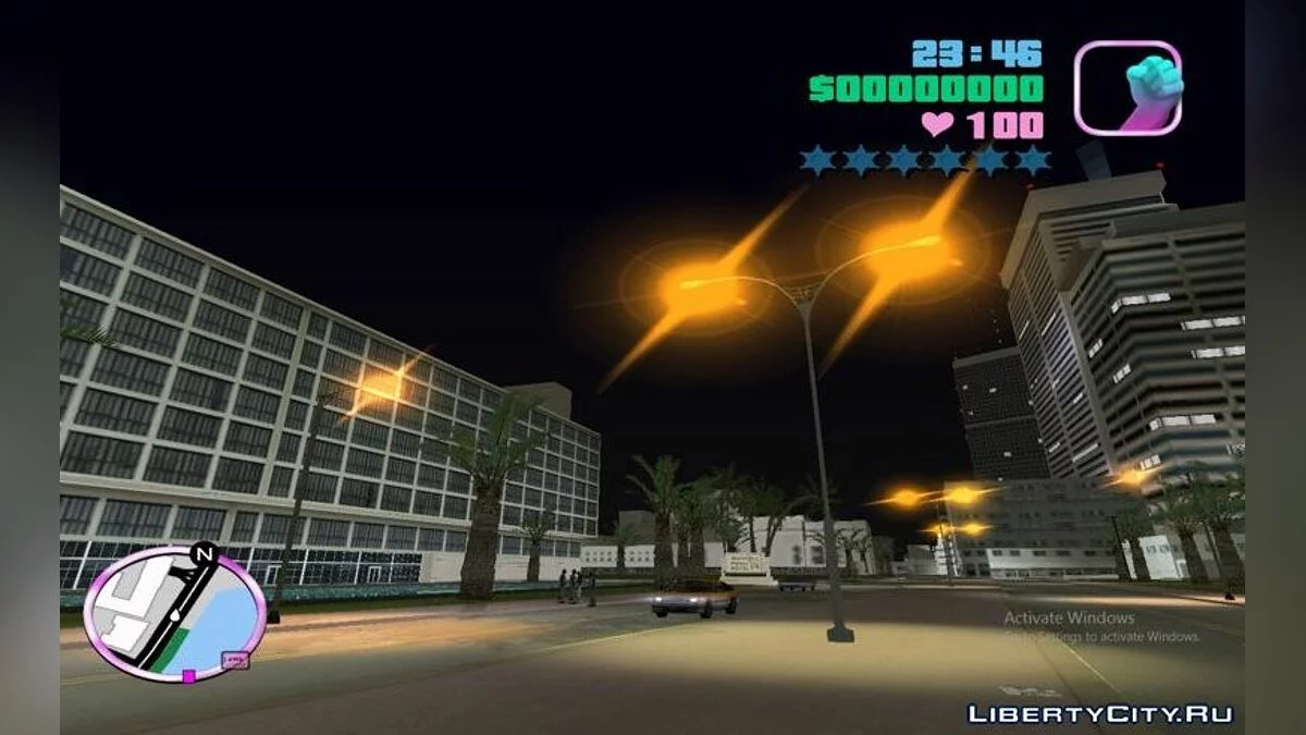 Nouveaux lampadaires en HD / GTA Vice City