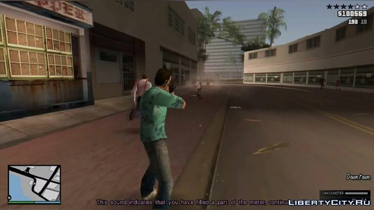 HUD بأسلوب GTA 5 لVice City v3.0 / جي تي إيه فايس سيتي