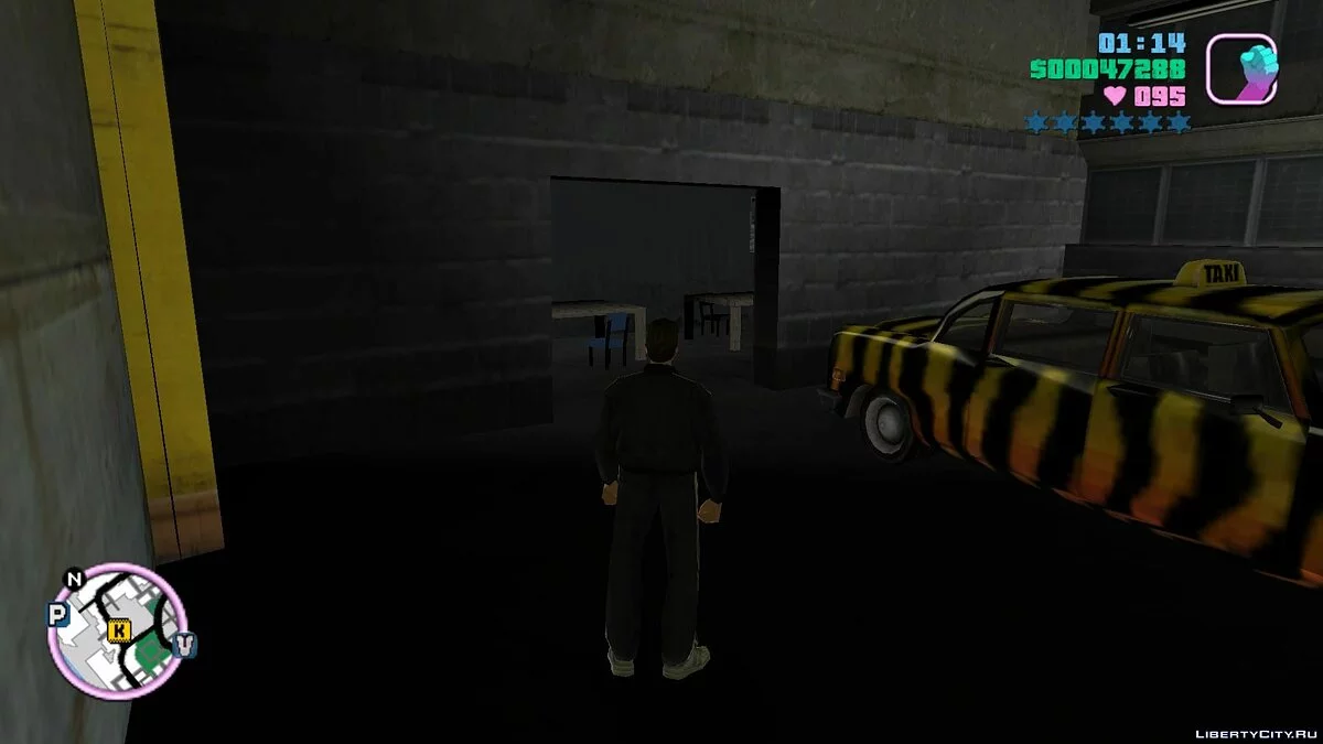Expanded Interior of Kaufman Cabs / GTA Vice City