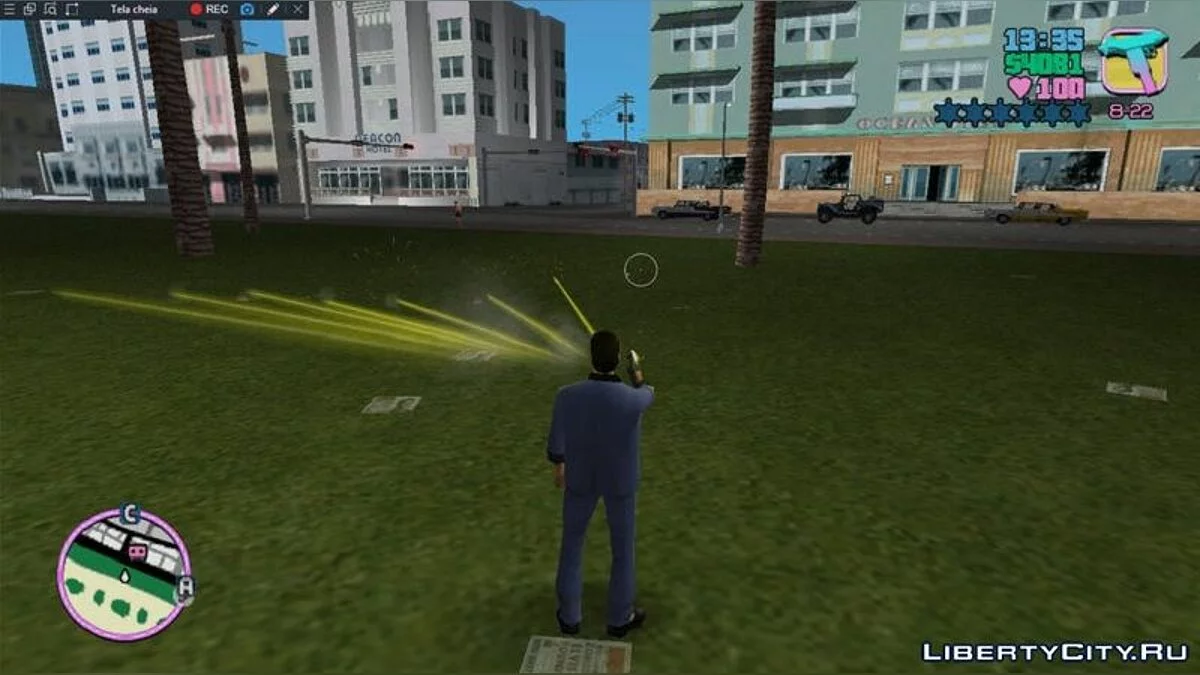 Neon Bullet Traces (Eight Colors) / GTA Vice City