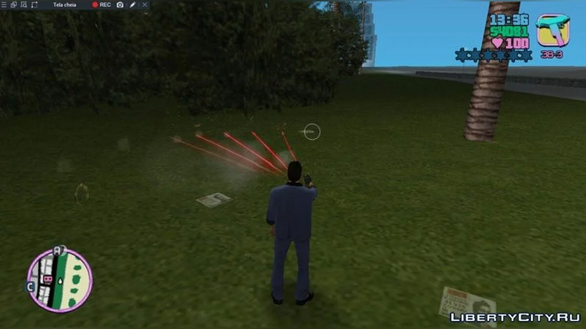 Neon Bullet Traces (Eight Colors) / GTA Vice City
