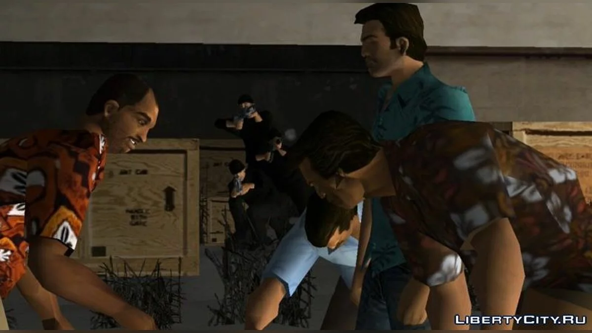 Correção da animação facial de Victor Vance em cenas cortadas / GTA Vice City
