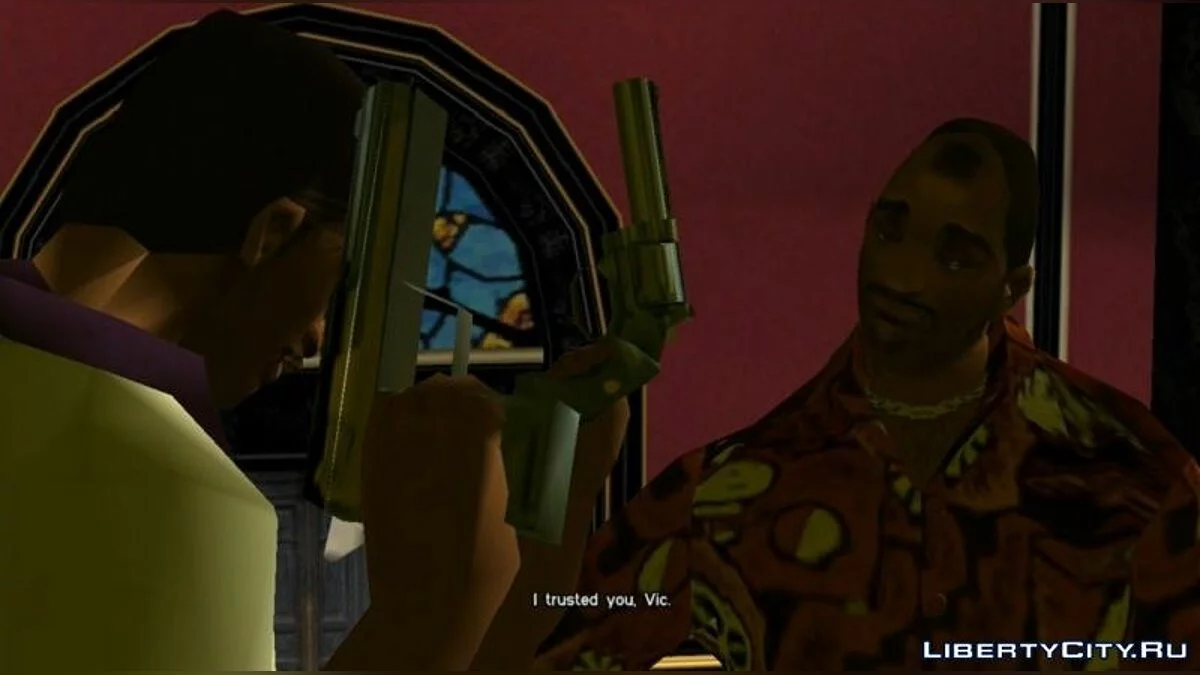 Correção da animação facial de Victor Vance em cenas cortadas / GTA Vice City