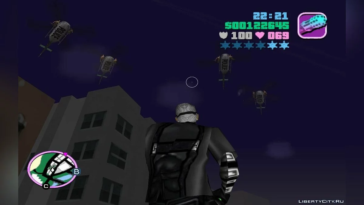 Видалення поліцейського радіо з гри (VC) 1.0 / GTA Vice City