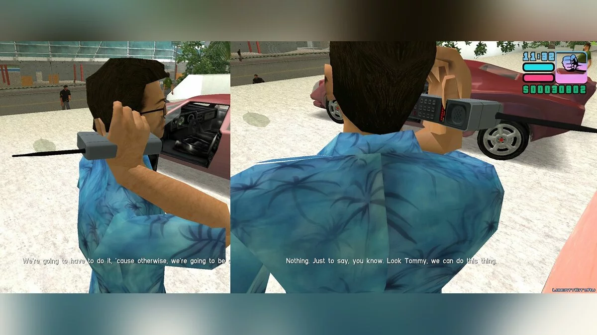 Telefone dos anos 80 - Telefone de cena / GTA Vice City