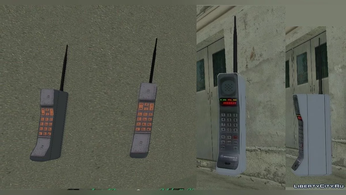 Telefone dos anos 80 - Telefone de cena / GTA Vice City