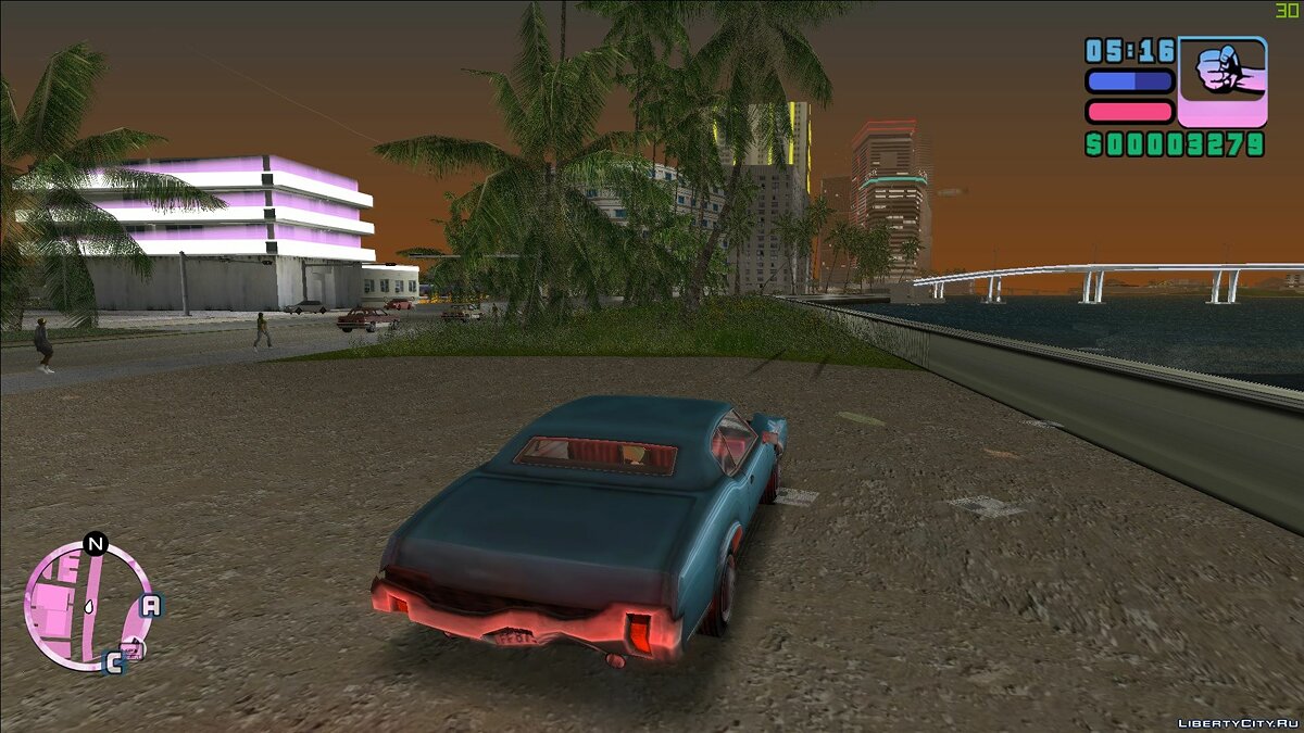 Gta vice моды. ГТА Вайс Сити неон. GTA vice City CJ. Vice City Neons vice City. Мод ГТА Вайс Сити неон.