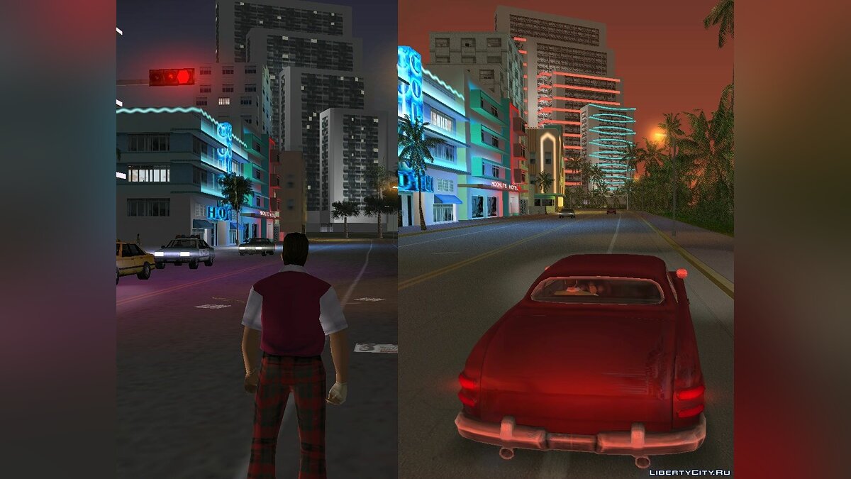 Download Vice cry neons for GTA Vice City