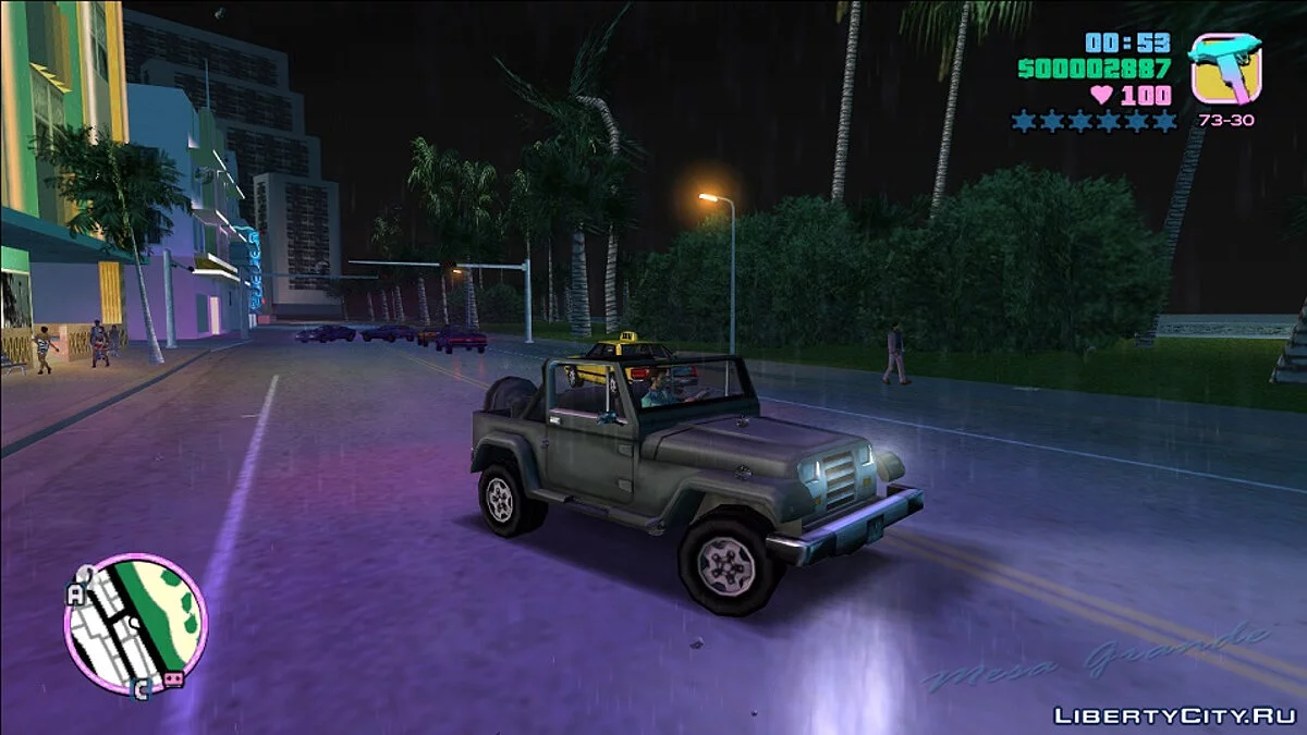 Rodas de Vice City no estilo de San Andreas / GTA Vice City