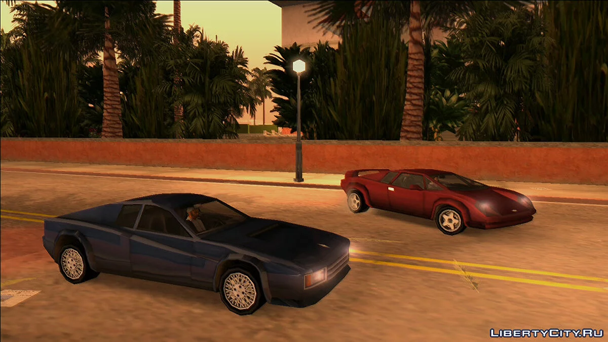 Rodas de Vice City no estilo de San Andreas / GTA Vice City