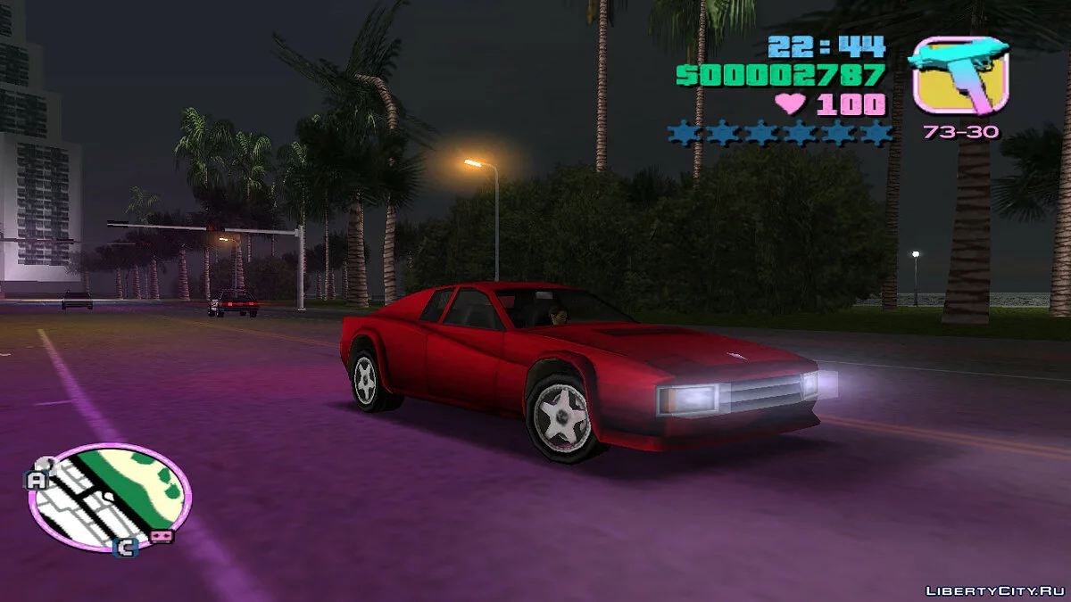 Rodas de Vice City no estilo de San Andreas / GTA Vice City