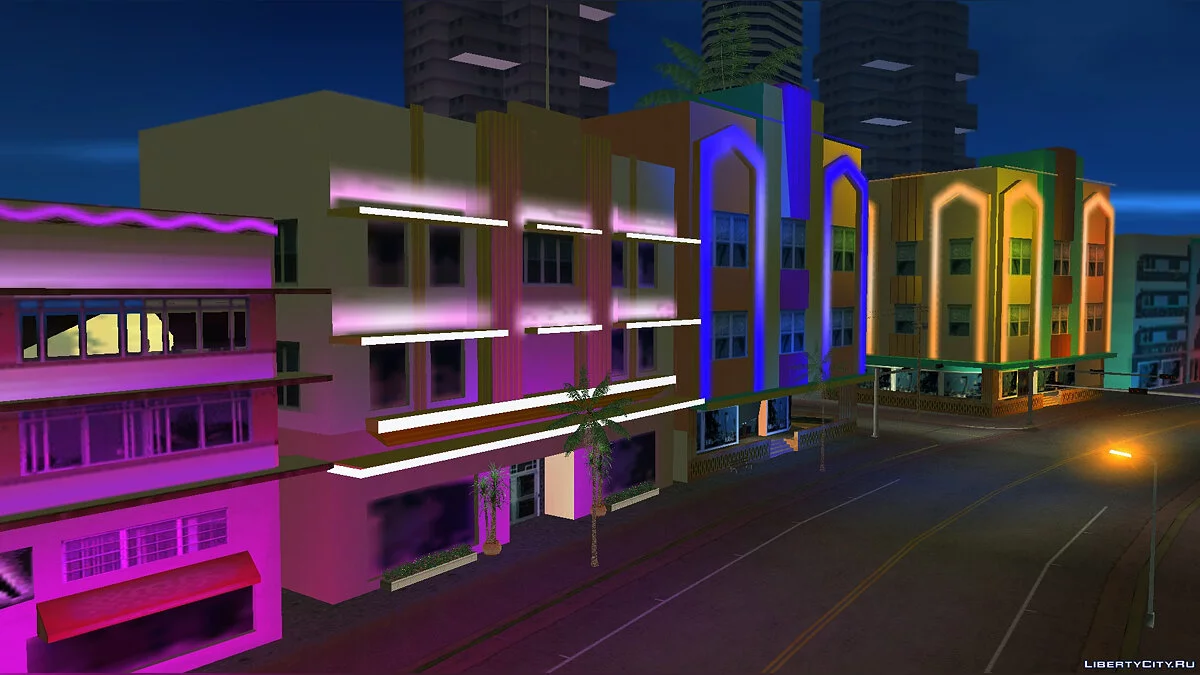 Neon lights + fix (from Vice City Stories) / GTA Vice City