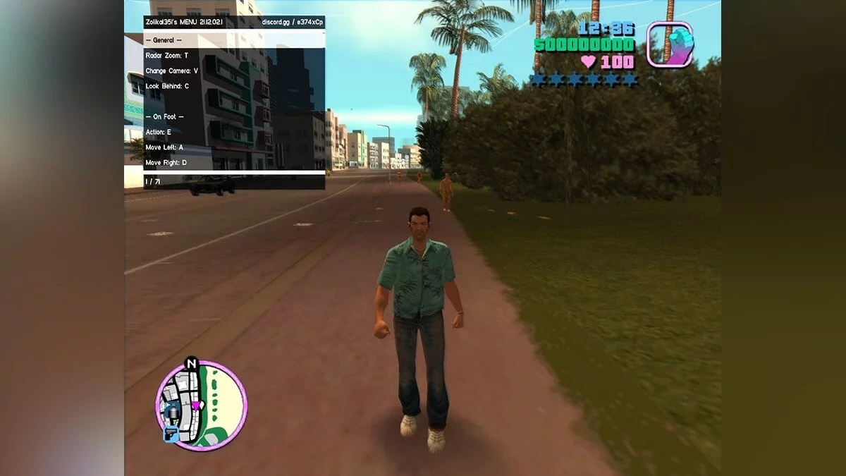 Тренер Zolika1351 / GTA Vice City