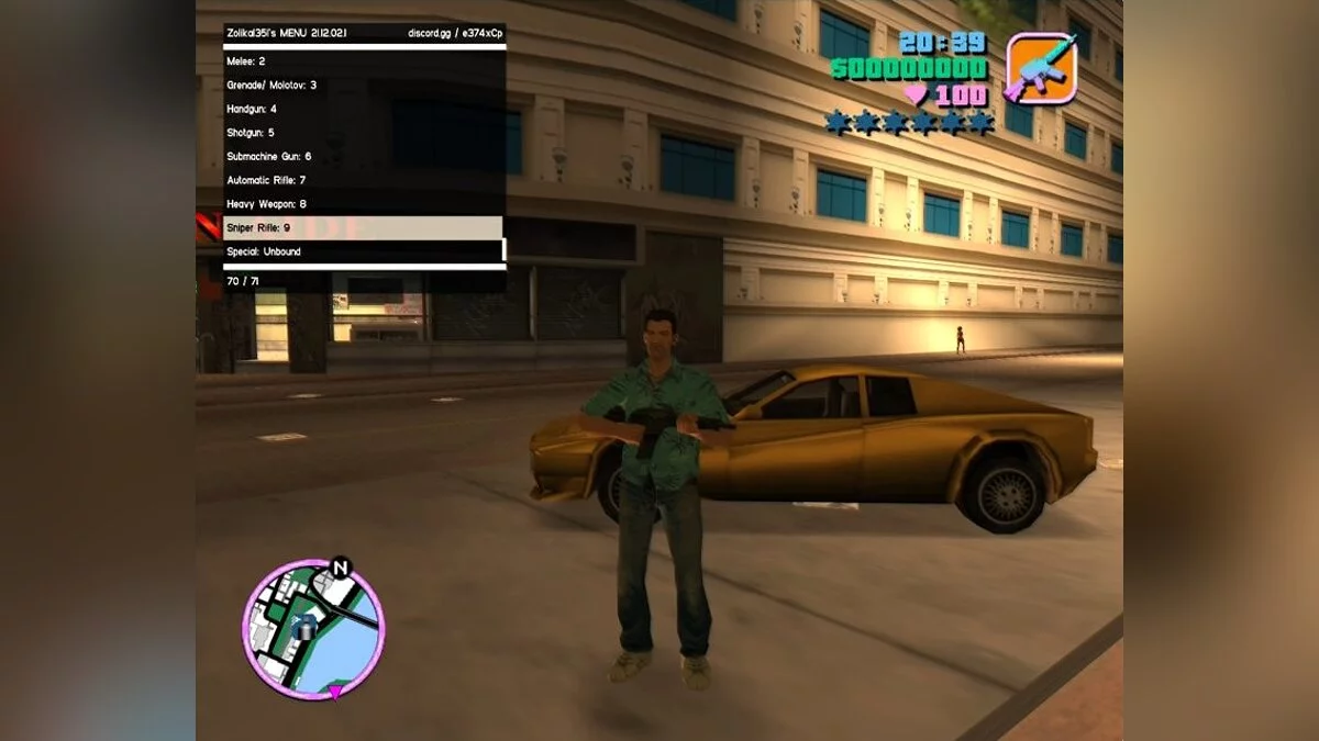 Тренер Zolika1351 / GTA Vice City