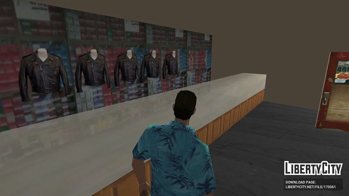 Open biker shop / GTA Vice City