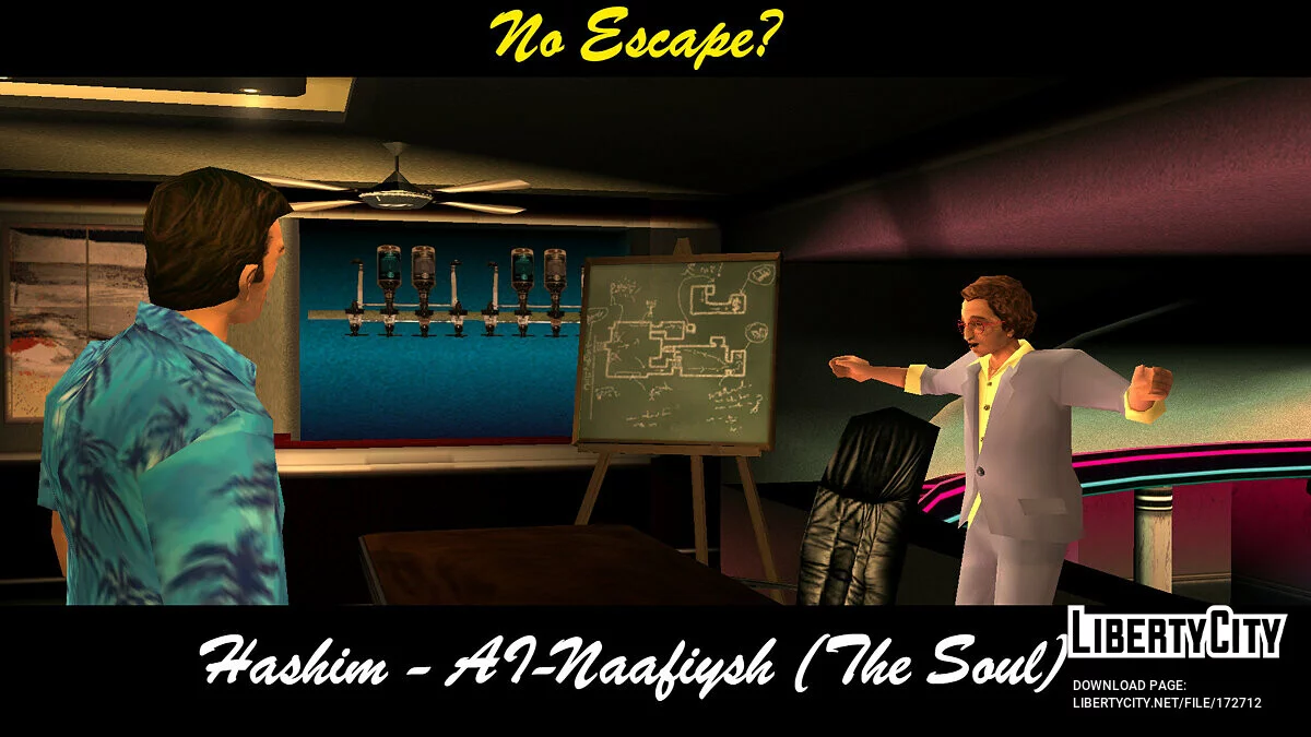 Cantidad extendida de pistas en el club Malibu / GTA Vice City