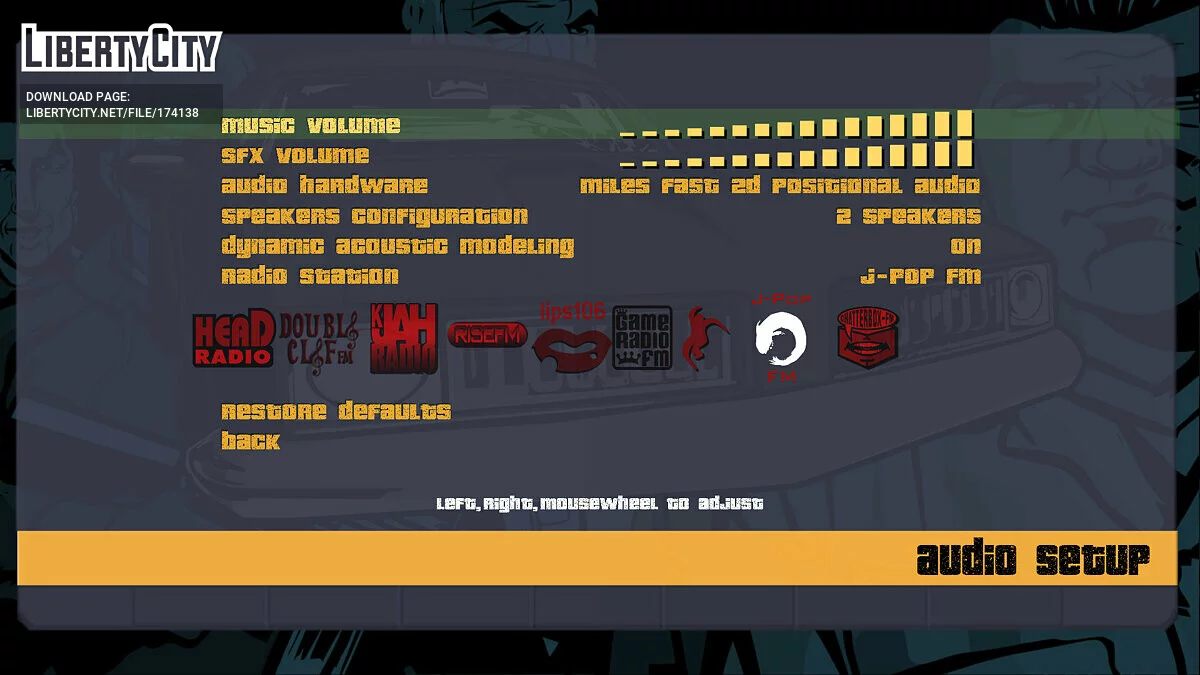 (GTA 3/VC) J-Pop FM / 侠盗猎车手:罪恶都市