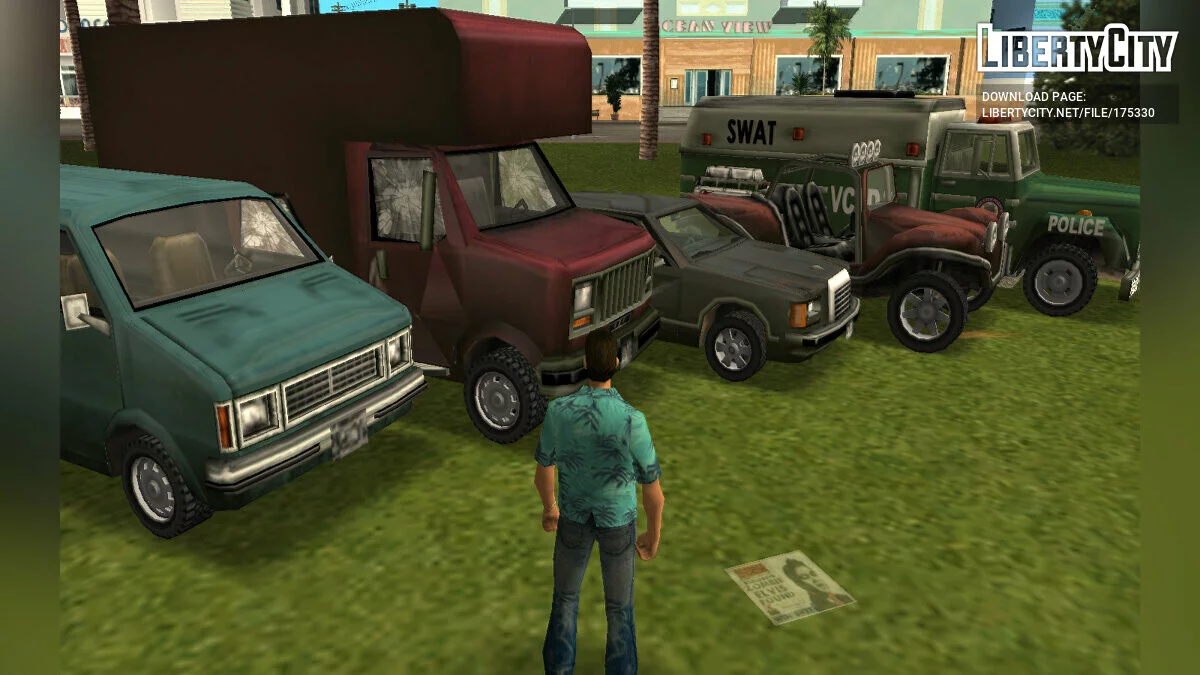 Rodas de outros jogos GTA e Manhunt (GTA 3/VC) / GTA Vice City