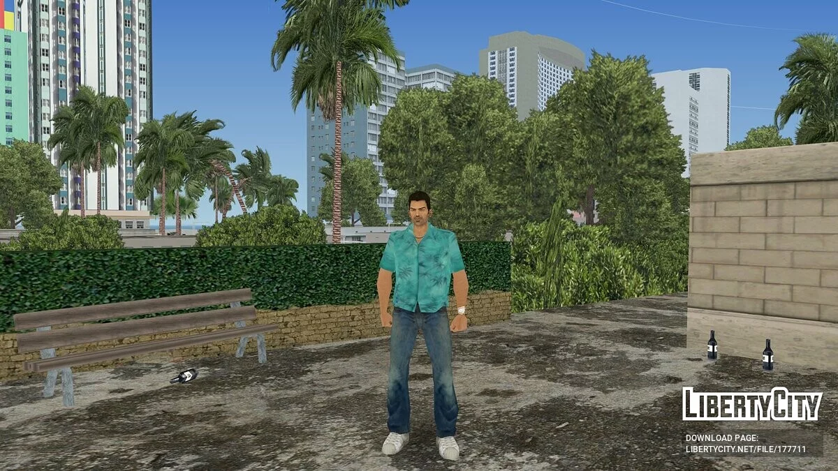 New objects on the map / GTA Vice City