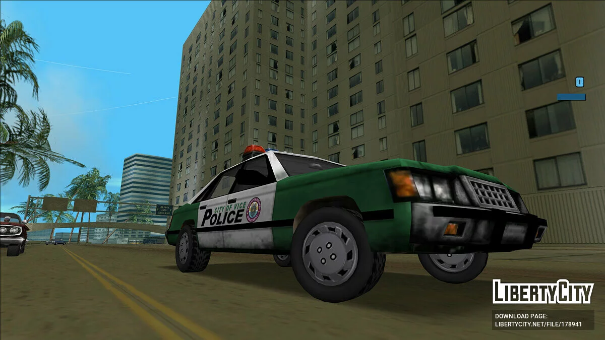 Roda HD dari GTA Vice City - Edisi Definitif / GTA Vice City