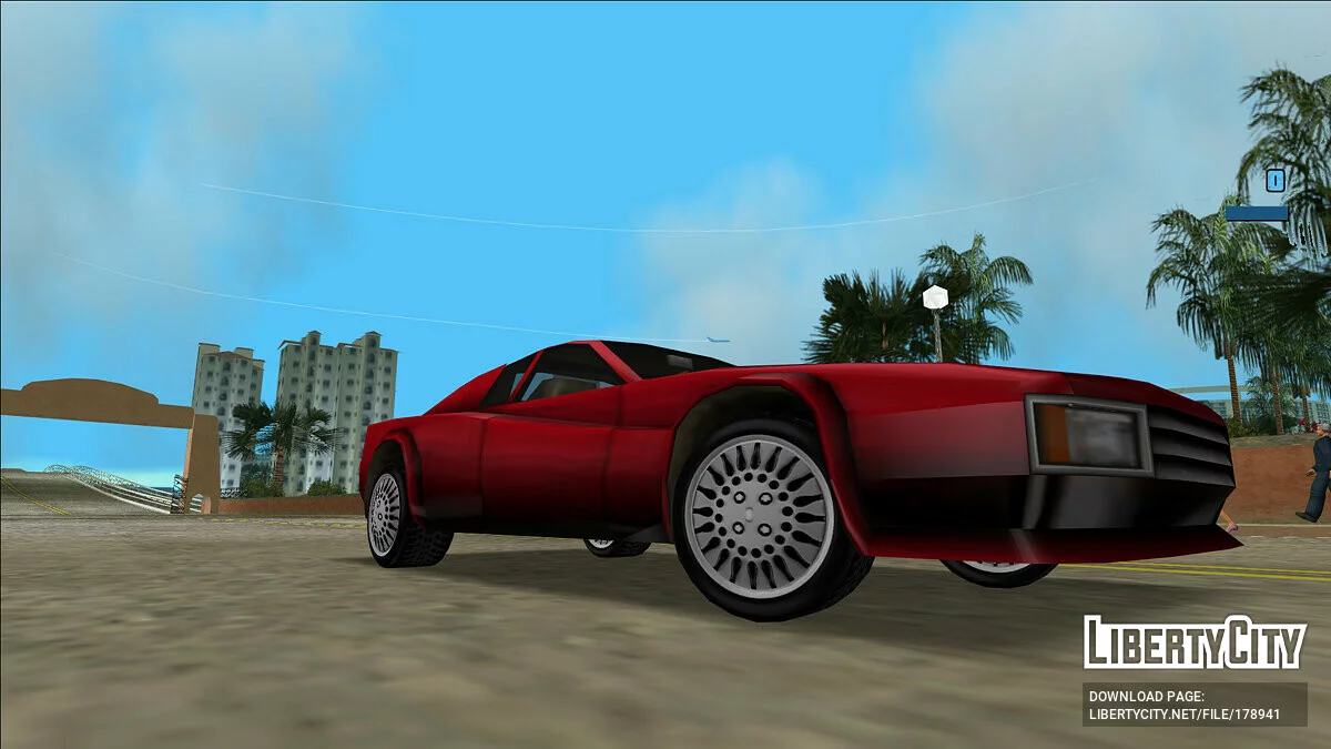 Roda HD dari GTA Vice City - Edisi Definitif / GTA Vice City
