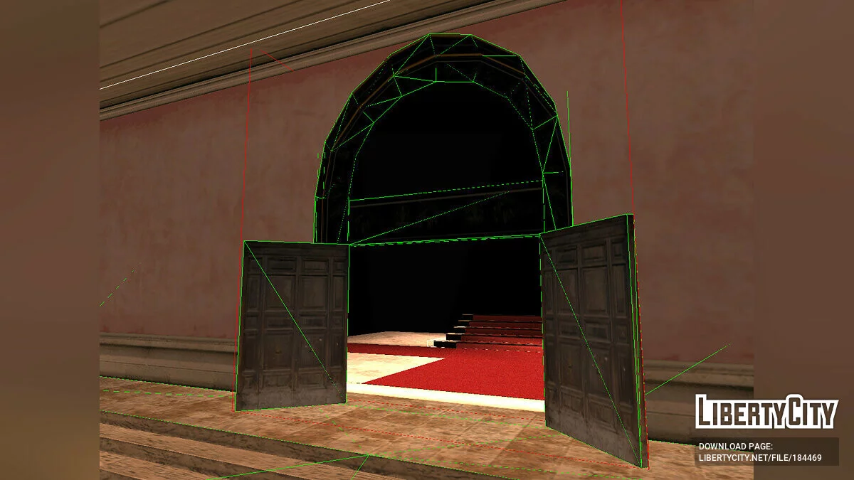 Fixing the door collision in the Diaz mansion / GTA Vice City